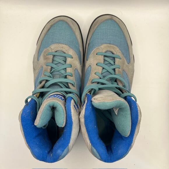 VTG 90s Nike Caldera ACG Hiking Sneaker Women's 8.5 Gray Blue High Top Boot - Picture 4 of 8